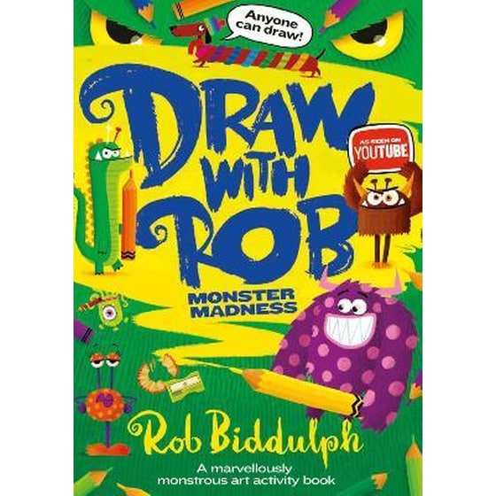 Draw With Rob: Monster Madness image 0