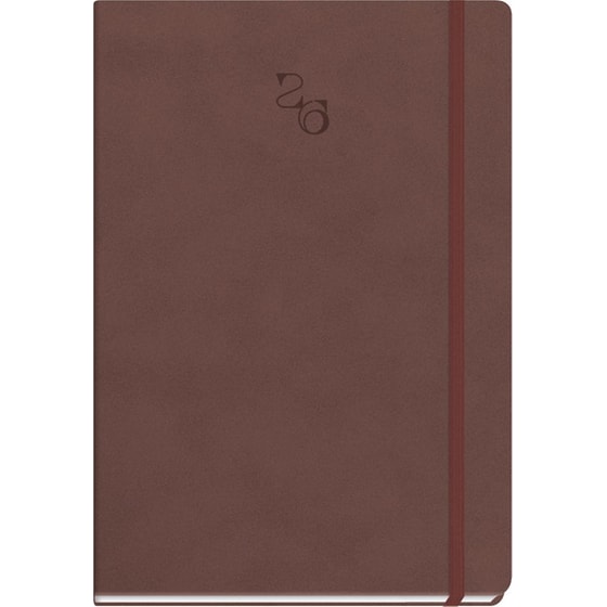 Ημερολόγιο Ημερήσιο 2026 The Writing Fields Waves Soft 5100 Μπορντώ image 0