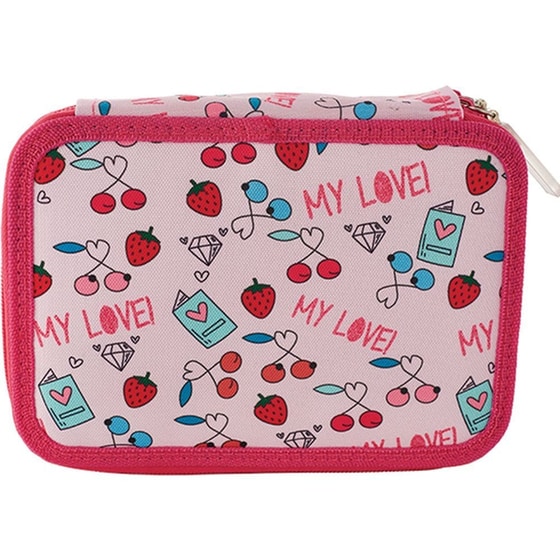 Κασετίνα Παραλληλόγραμμη Γεμάτη Coolbee Cherries image 1