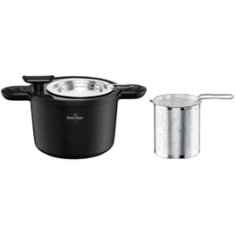 Κατσαρόλα SWISS HAUS 22 cm Μαύρο SH-BPP22B