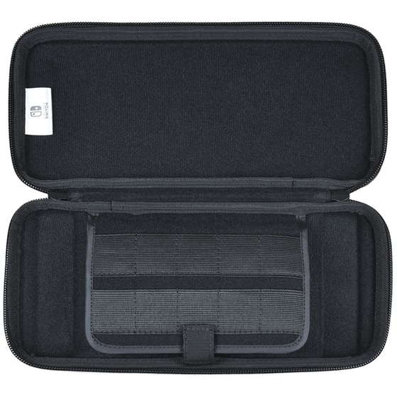 Hori  Slim Tough Pouch Θήκη μεταφοράς Nintendo Switch/Nintendo Switch - OLED - Μαύρο image 4