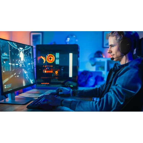 JVC GG-01 Gaming Ενσύρματα Ακουστικά 3.5mm - Μαύρα image 6