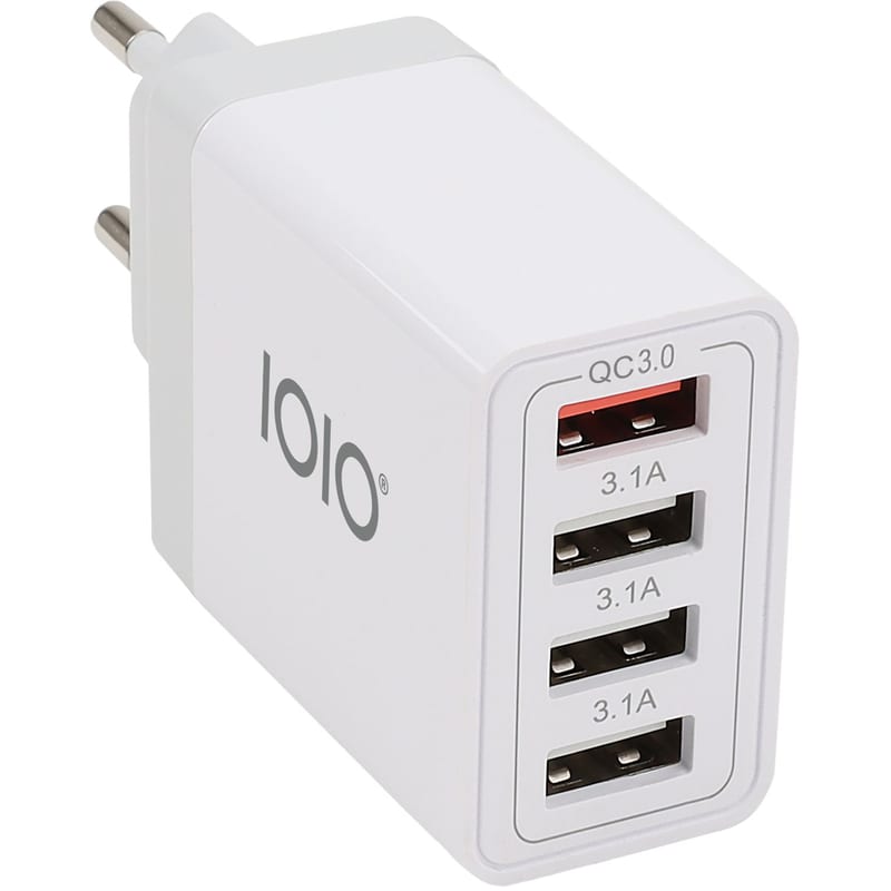 Φορτιστής Πρίζας Olympia UL4 - Λευκό