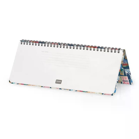 Ημερολόγιο Desk Planner Legami 2026 12Μ Travel Stickers image 1