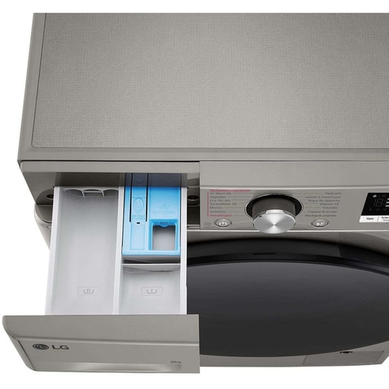 LG F4R7009TSSB 9 kg 1.400 Στροφές Ασημί με Wi-Fi Πλυντήριο Ρούχων image 5