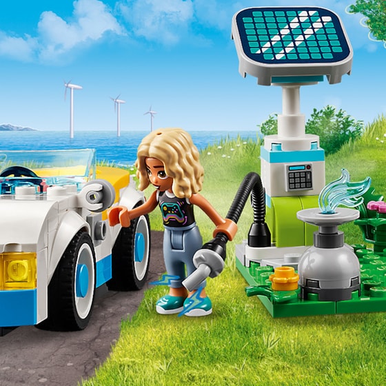 LEGO® Friends Electric Car and Charger (42609) image 3