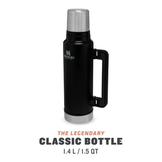 The Legendary Classic Bottle 1.4l Matte Black image 1