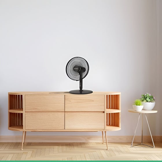 EUROLAMP 300-20024 Ανεμιστήρας Δαπέδου 25 W 45 cm image 1