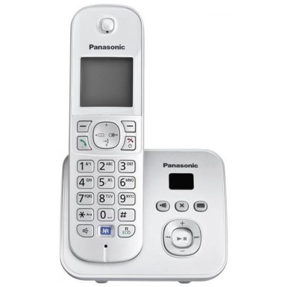 Ασύρματο Τηλέφωνο Panasonic KX-TG6821GS - Pearl Silver image 0