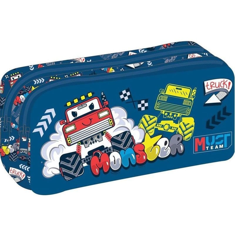 MUST Κασετίνα Βαρελάκι Must Team Energy Monster Truck