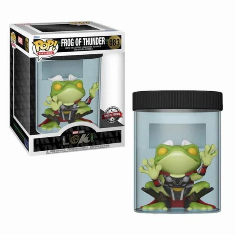 FUNKO Funko Pop! Deluxe - Marvel - Loki - Frog of Thunder #983