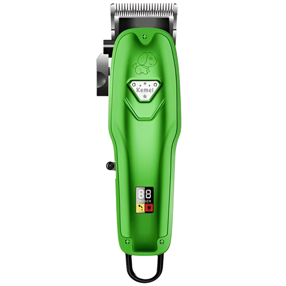 Ασύρματη Κουρευτική Μηχανή Επαναφορτιζόμενη Για Κατοικίδια - Πράσινη image 0