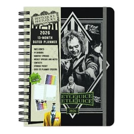 2026 Beetlejuice Beetlejuice 13-Month Weekly Planner