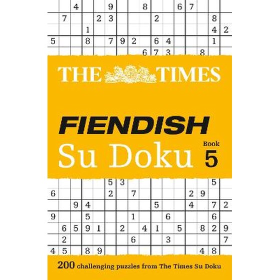The Times Fiendish Su Doku Book 5 Book 5 image 0