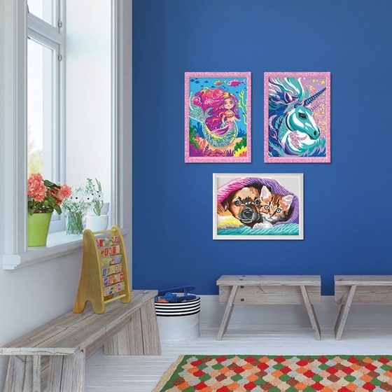 As Company Σετ Ζωγραφικής Paint & Frame Ζωγραφίζω Με Αριθμούς Mythical Mermaid image 9