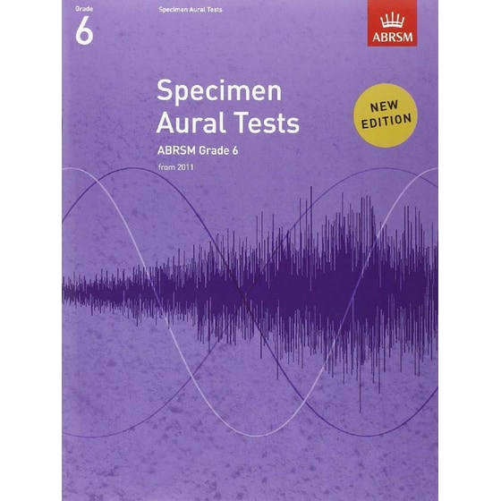 Specimen Aural Tests, Grade 6 image 0