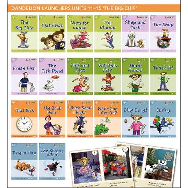 Phonic Books Dandelion Launchers Units 11-15