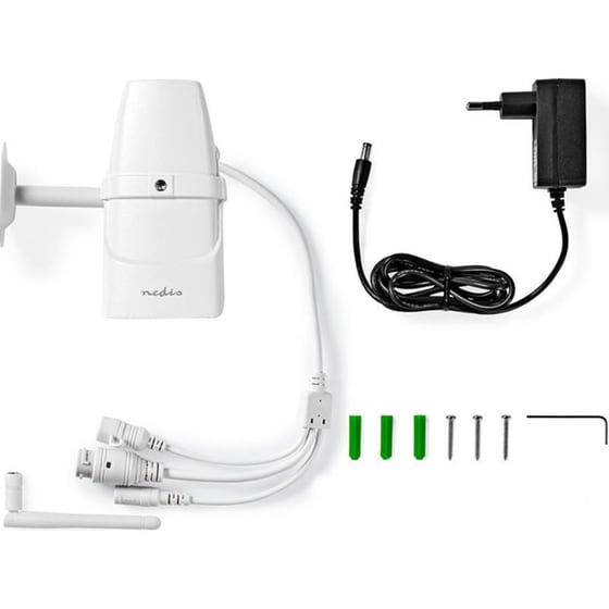 Ασύρματη IP Camera Nedis SmartLife WIFICO030CWT Full HD Bullet / Box Ασύρματη με Ανίχνευση κίνησης image 4