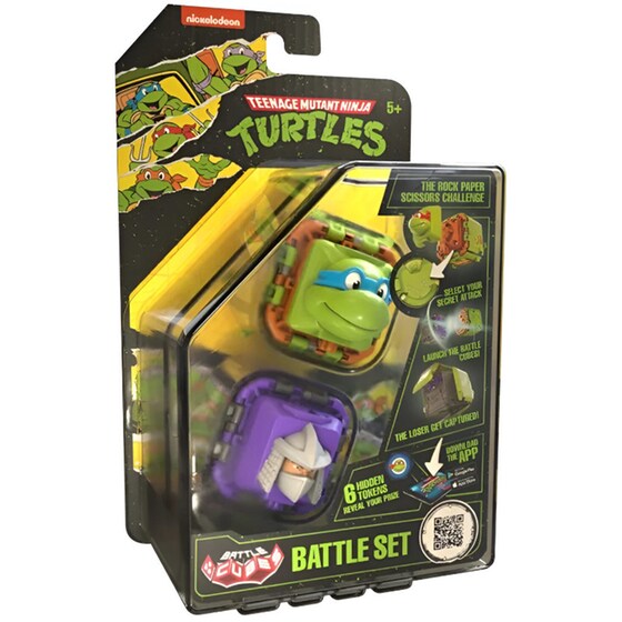 Battle Cubes Χελωνονιντζάκια (4 Σχέδια) image 0