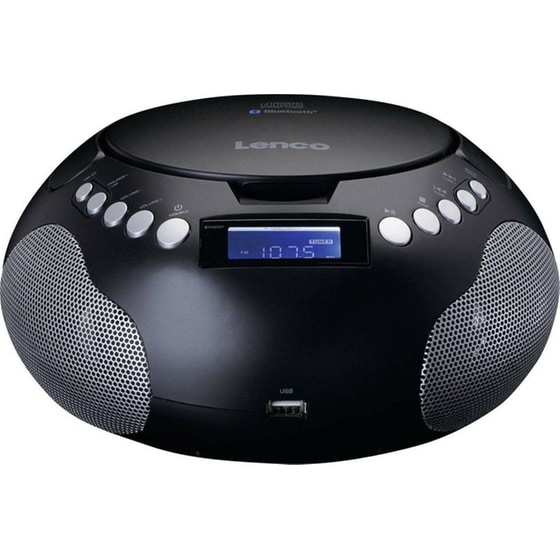 Hi‑Fi CD Player Lenco SCD‑331BK με CD/Radio – Μαύρο/Μπλε image 3
