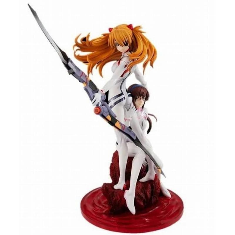 MEGAHOUSE Φιγούρα Megahouse Evangelion: 3.0+1.0 Thrice Upon A Time G.e.m. Series - Shikinami Asuka Langley And Makinami Mari Illustrious (28cm)