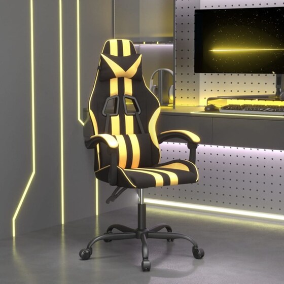 Καρέκλα Gaming VIDAXL 3143820 από Τεχνητό Δέρμα - Μαύρο image 8