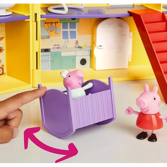 Hasbro Σετ Παιχνιδιού Peppa Pig Peppa's Big Family House (G05085) image 6