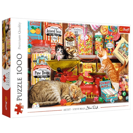 Παζλ Trefl Cats Sweets (1000 Κομμάτια) image 1