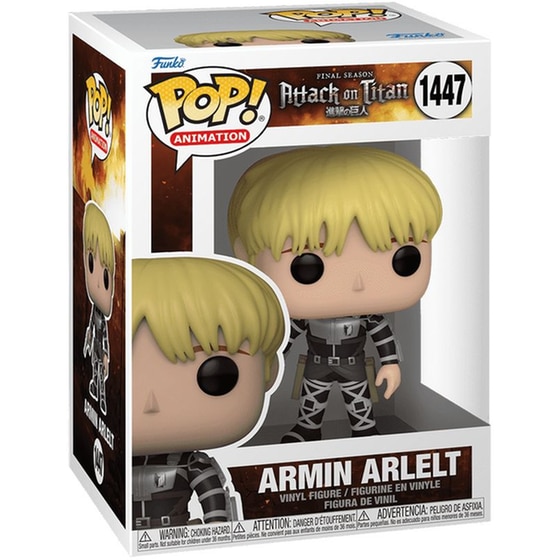 Funko Pop! Animation - Attack On Titan - Armin Arlelt #1447 image 1