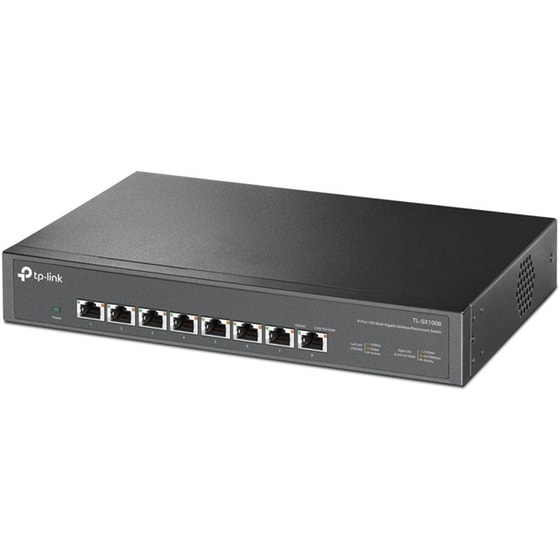 TP-Link TL-SX1008 Network Switch Unmanaged L2 Ten Gigabit (10000 Mbps) 8-Port 1U image 1