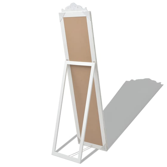 Καθρέφτης Δαπέδου VidaXL Ξύλινος 40x160 cm - Λευκό image 2