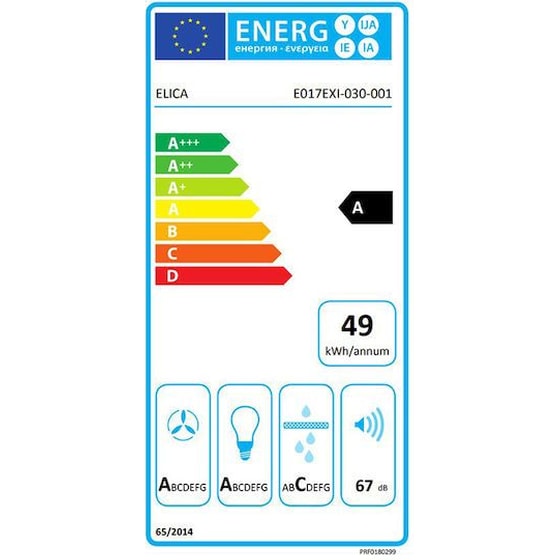 ELICA HIDDEN ADVANCE BL MAT/A/52 52 cm Μαύρο Μηχανισμός Απορρόφησης image 4