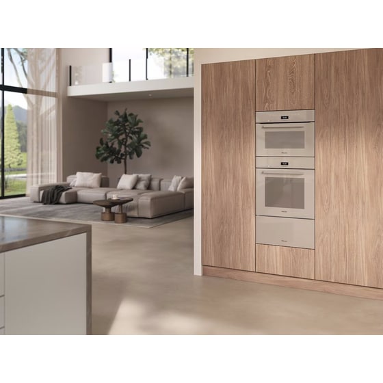 MIELE H7464BP 76 Lt Μπεζ Εντοιχιζόμενος Φούρνος Άνω Πάγκου image 7