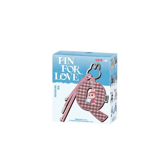 Μπρελόκ Pop Mart The Monsters Pin For Love Series Letter Blind Box (A-M) image 0