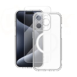 Σετ Θήκη & Tempered Glass Apple iPhone 11 Pro Max - VΜax με MagSafe Premium Set - Clear