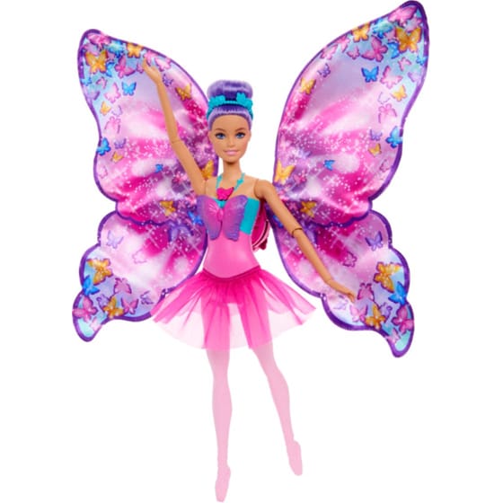 Κούκλα Barbie Μεταμόρφωση Μπαλαρίνα Πεταλούδα (HXJ10) image 0
