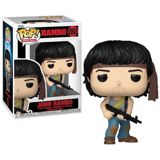 Funko Pop! Movies: Rambo - John Rambo #2003 Vinyl Figure image 0