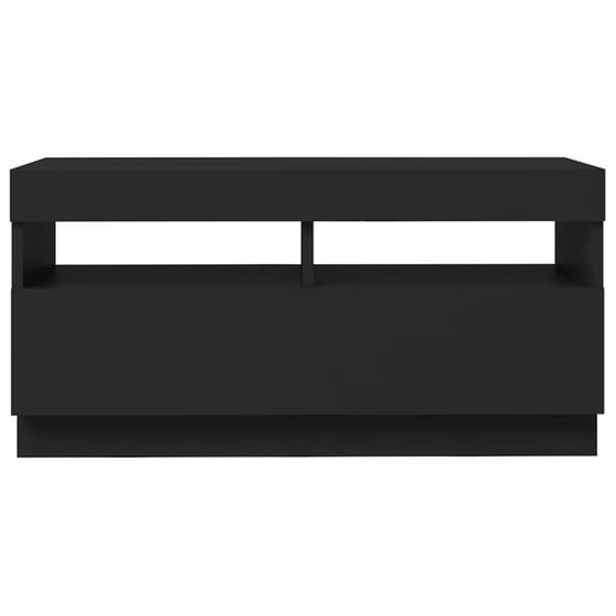 Έπιπλο Τηλεόρασης VidaXL από Μοριοσανίδα 80x35x40 cm - Μαύρο image 9