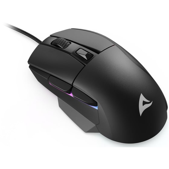 Sharkoon Sgm35 Rgb Gaming Ποντίκι 6400 Dpi Μαύρο (sgm35bk) (shrsgm35bk) image 1