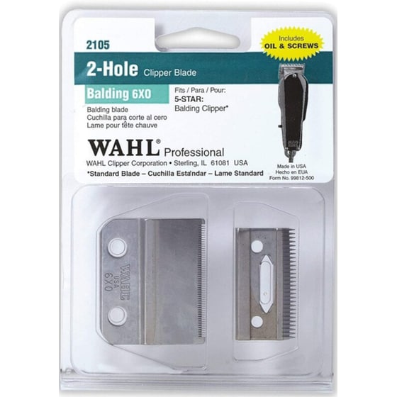 Ανταλλακτικό Κοπτικό WAHL Balding 5 Star 2105 Standard 02105-416 Ασημί image 0