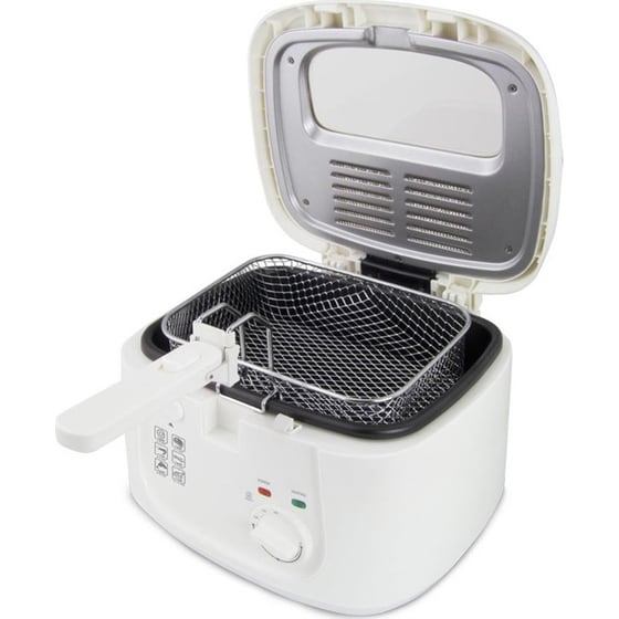 ESPERANZA EKG012 με Αποσπώμενο Κάδο 1800 W 2.5 L Λευκό Φριτέζα Λαδιού image 2