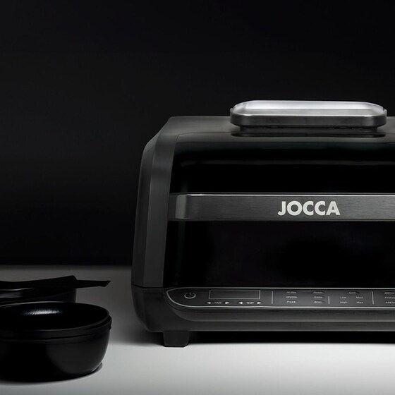 JOCCA J-2223 με Καπάκι 1700 W 7 L Μαύρο Φριτέζα Αέρος image 7