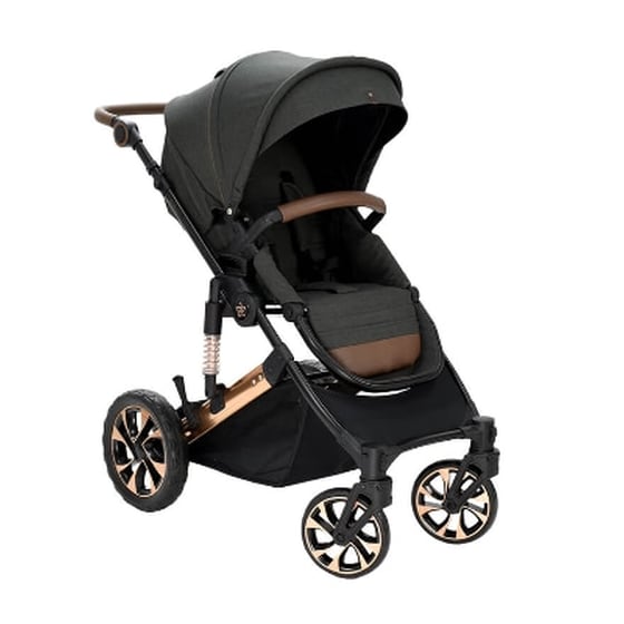 Παιδικό Καρότσι Bebe Stars Belize 3 σε 1 από Αλουμίνιο 12kg - Μαύρο image 0
