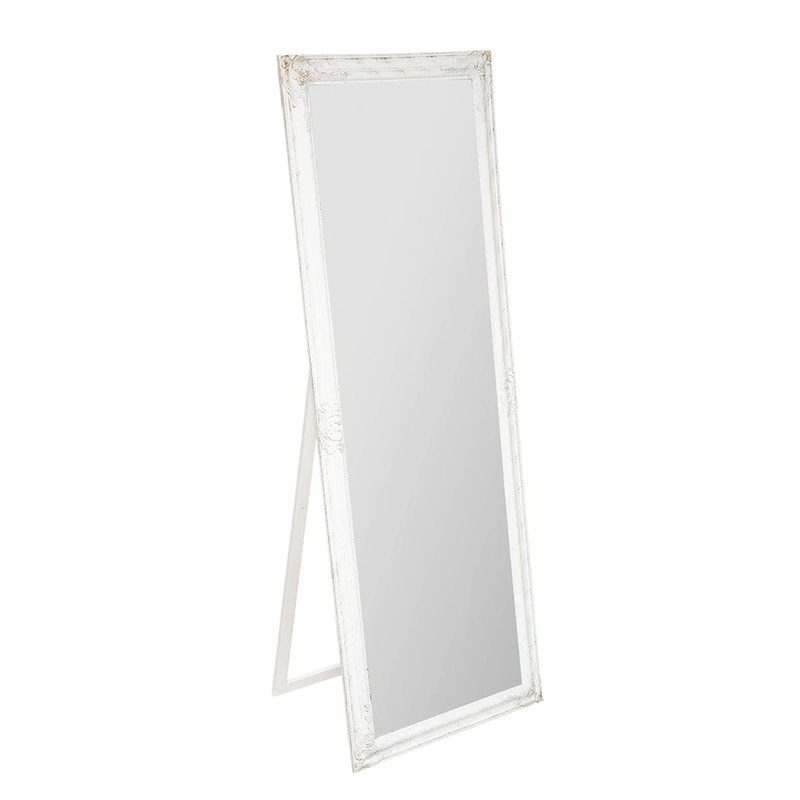 Καθρέπτης Δαπέδου Spitishop A-s Stand 182062 Ξύλινο 62x2.8x172cm - Λευκό SPITISHOP