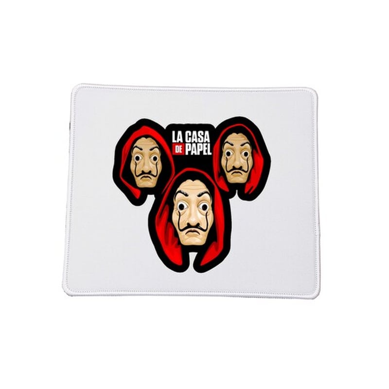 Mousepad La Casa De Papel Money Heist No4 Βάση Για Το Ποντίκι Ορθογώνιο 23x20cm Ποιοτικού Υλικού φωτογραφία