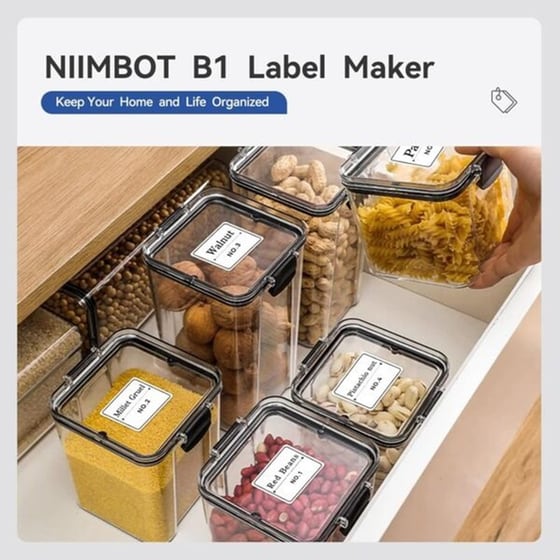 NIIMBOT Thermal B1-WG White Grey Θερμικός Εκτυπωτής image 4