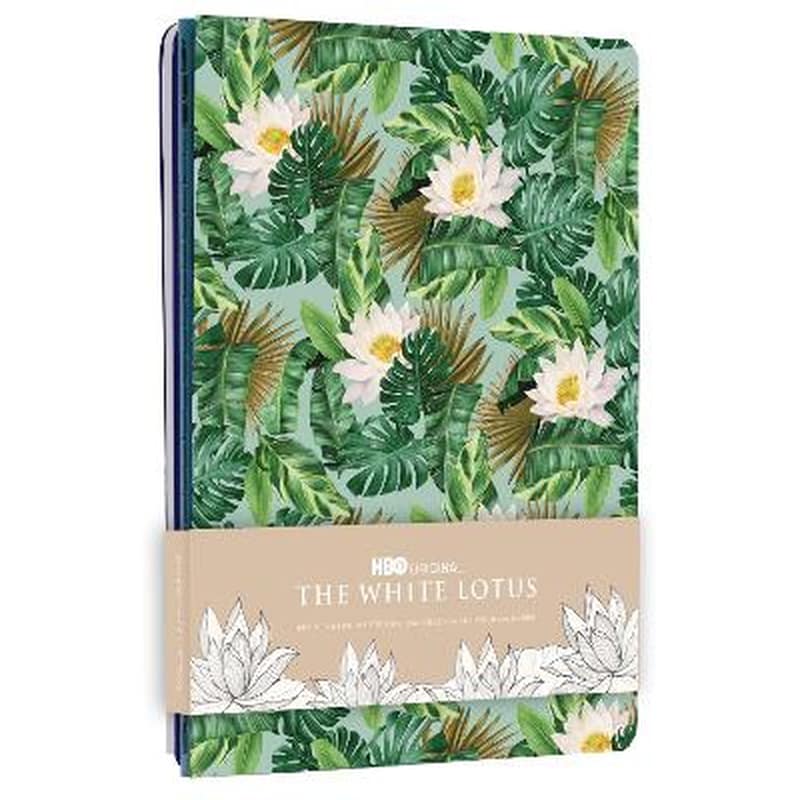 The White Lotus Sewn Notebook Collection (Set of 3)