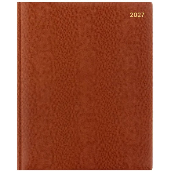 Ημερολόγιο Εβδομαδιαίο Letts 2027 A4 Legacy Quarto Tan image 0