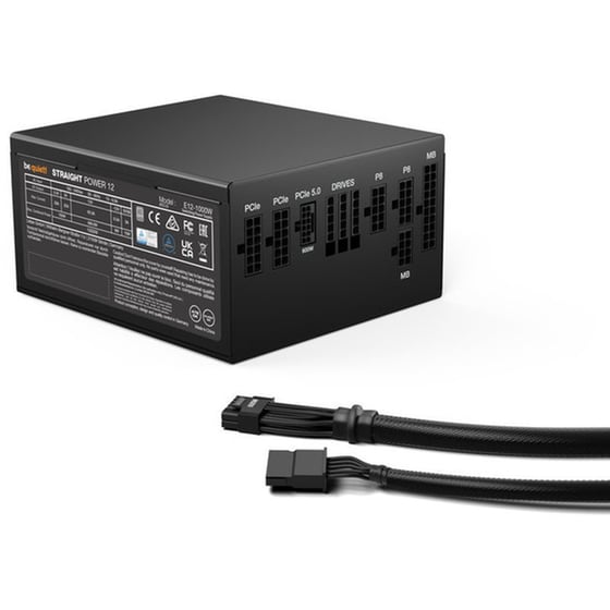 Τροφοδοτικό Υπολογιστή BE QUIET! Straight Power 12 1000W - Μαύρο image 4