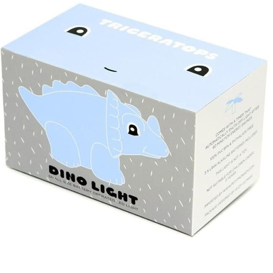 Παιδικό Φωτάκι Νυκτός Led Petit Monkey Dino Triceratops PTM-NL-DTB - Γαλάζιο image 3